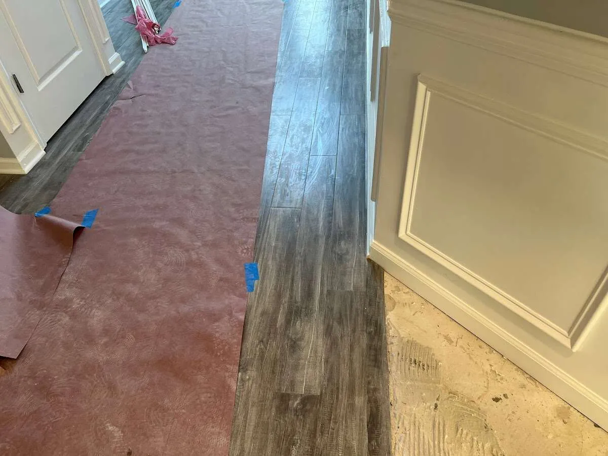 Completed marble shower restoration in Ellicott City